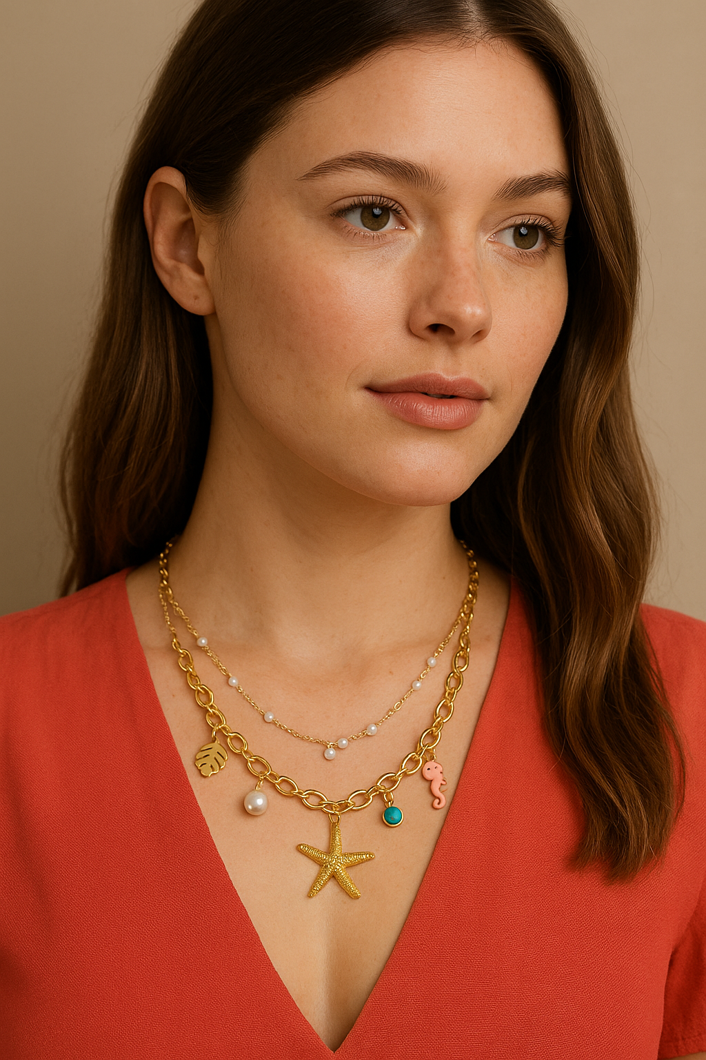 Coastal Charm Layered Necklace