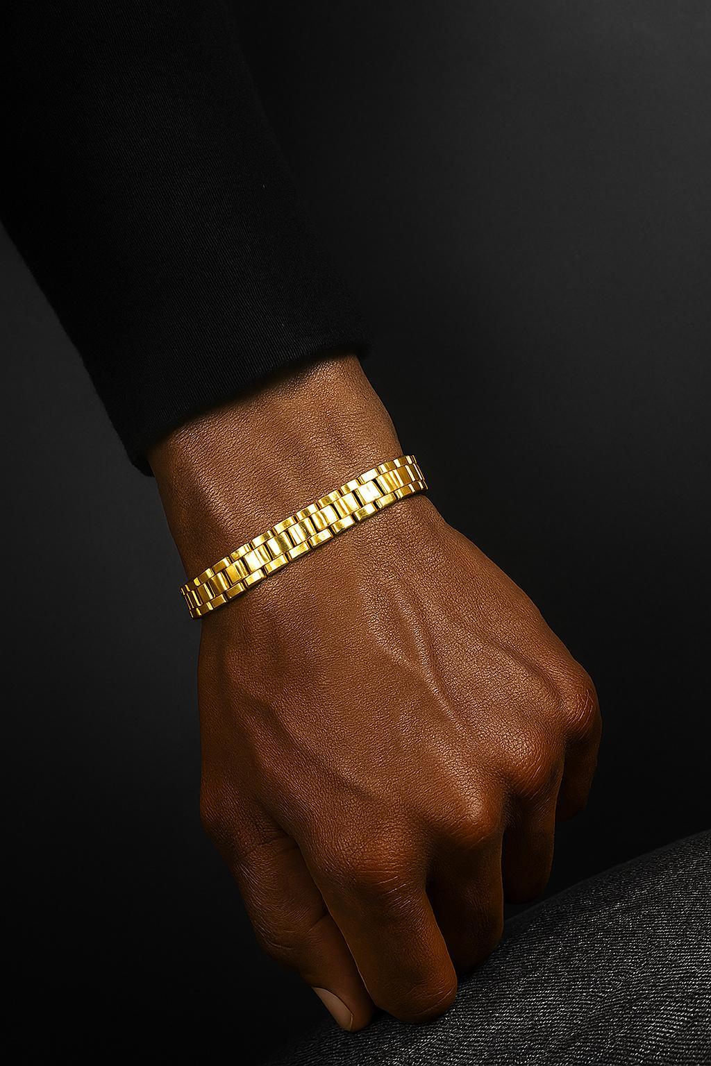 Golden Link Bracelet