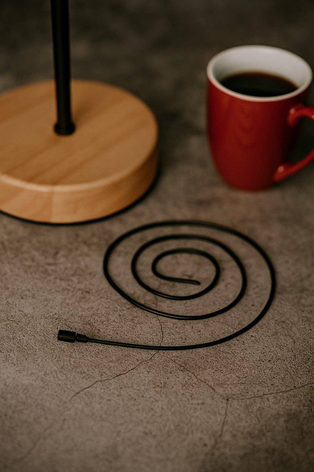 Simple Black Cord Chain