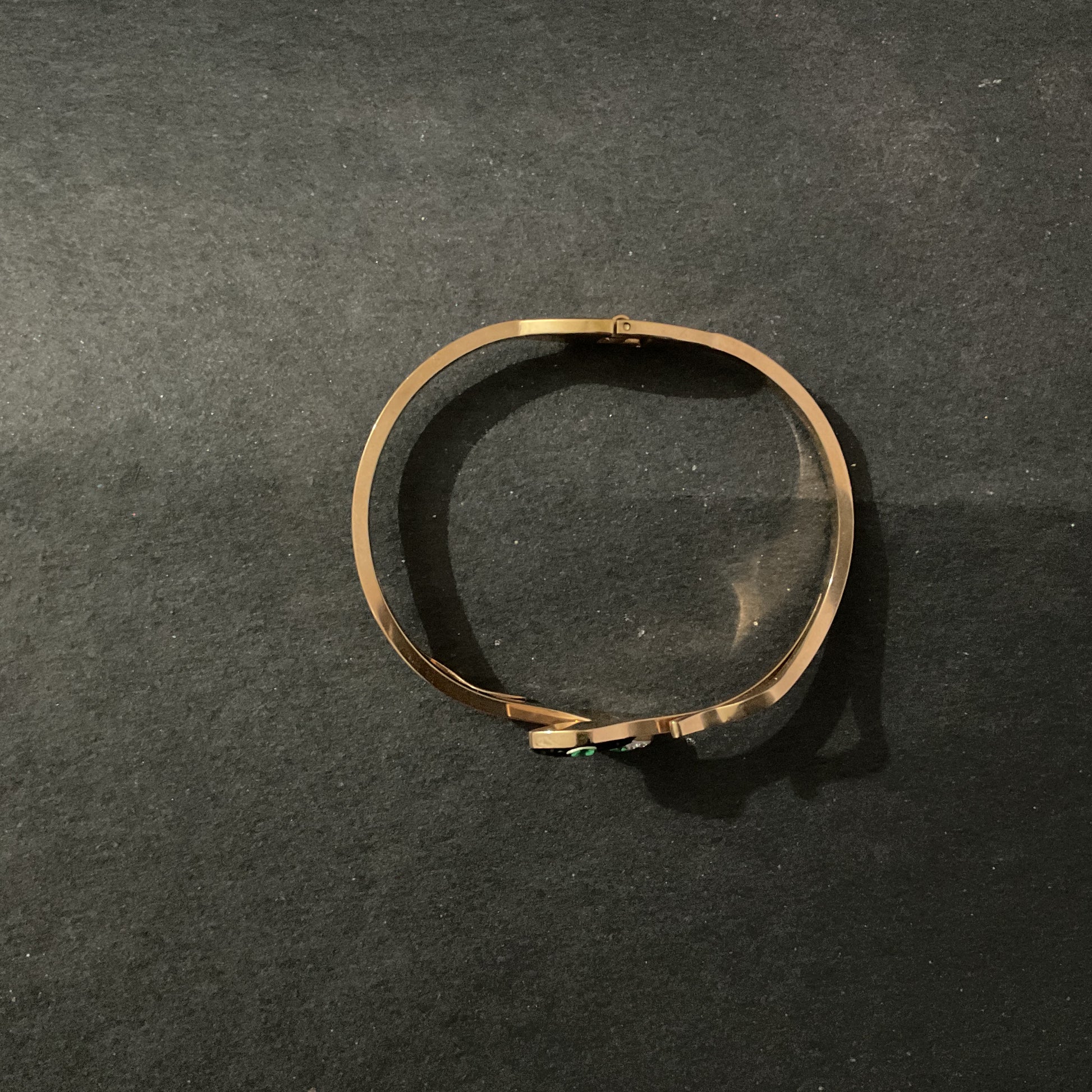 Emerald Serpent Cuff