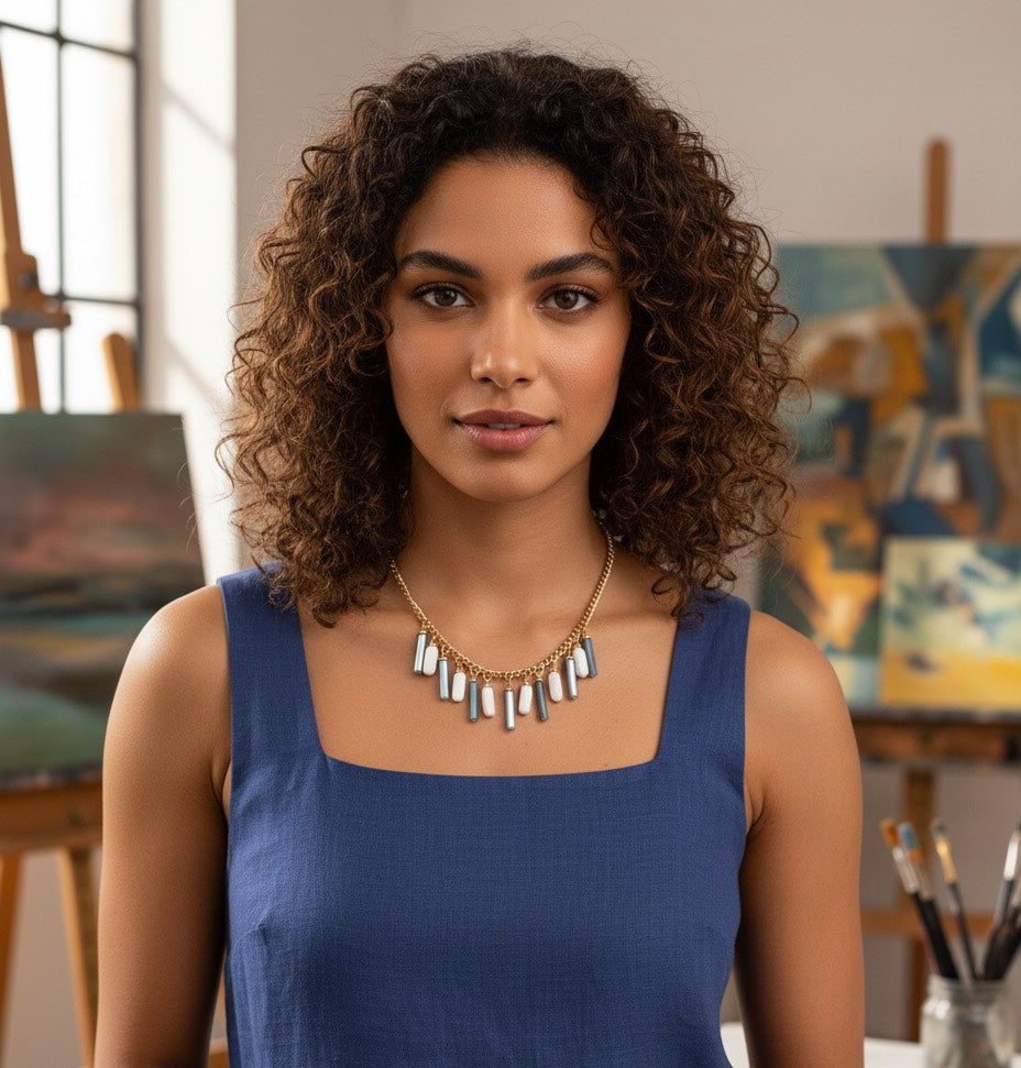 Celeste Cascade Necklace