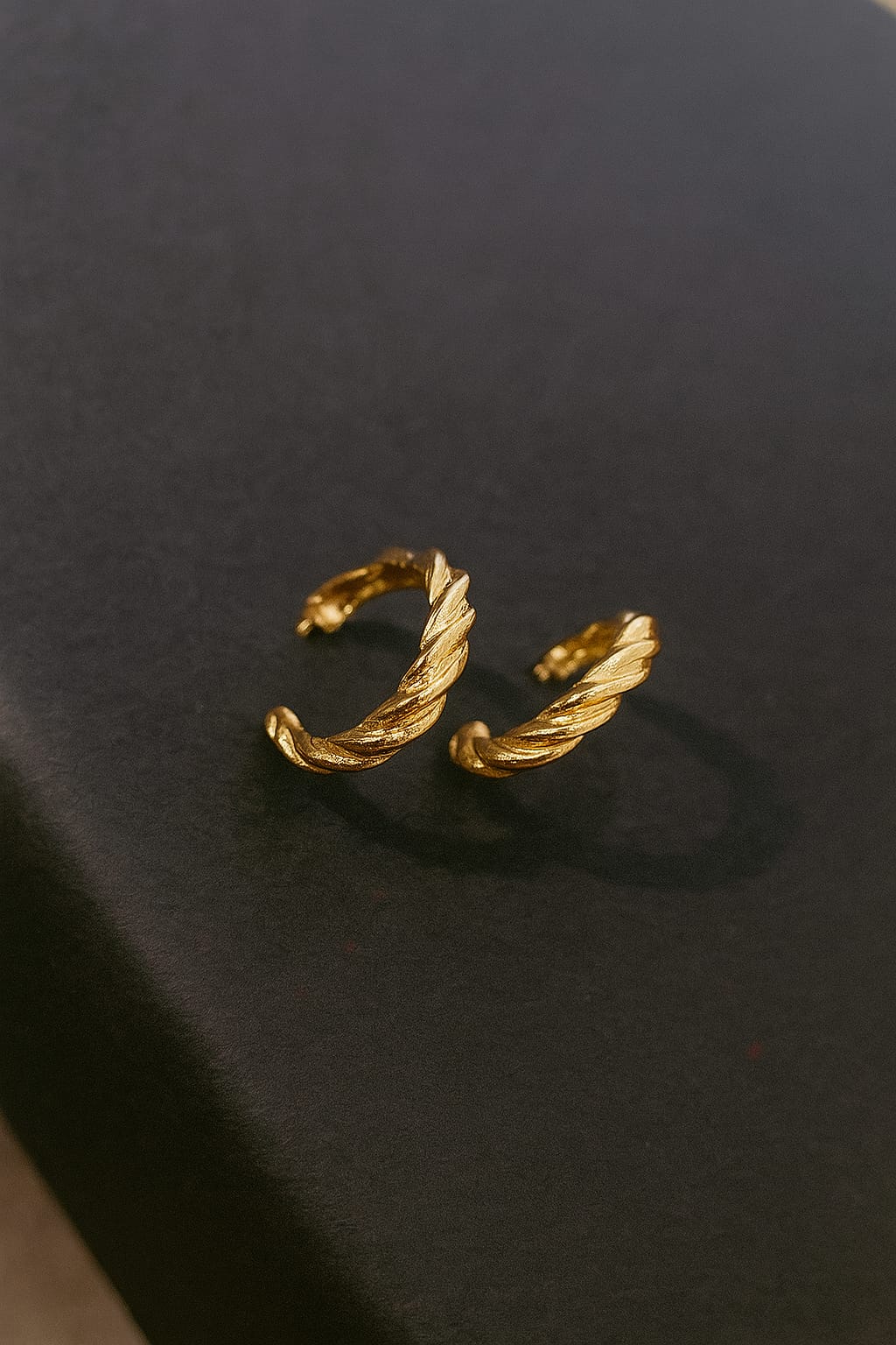 TwistLuxe Textured Ear Cuffs