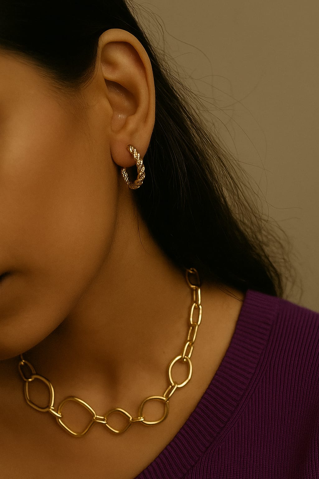 TwistLuxe Textured Ear Cuffs