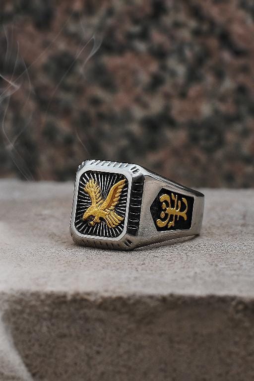 Eagle Crest Signet Ring