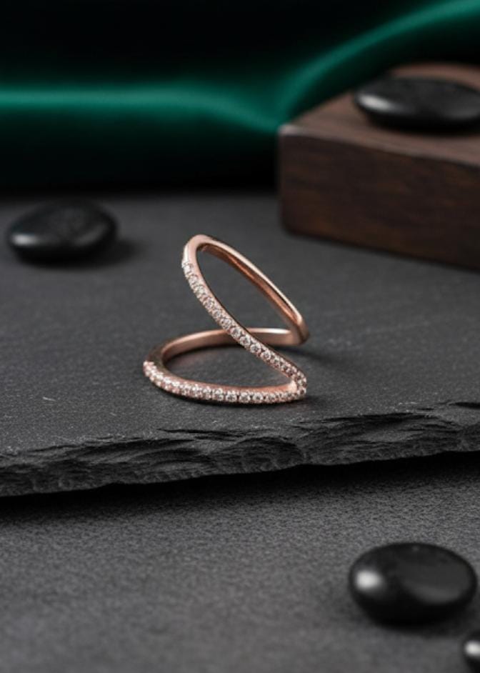 Twilight Curve Ring