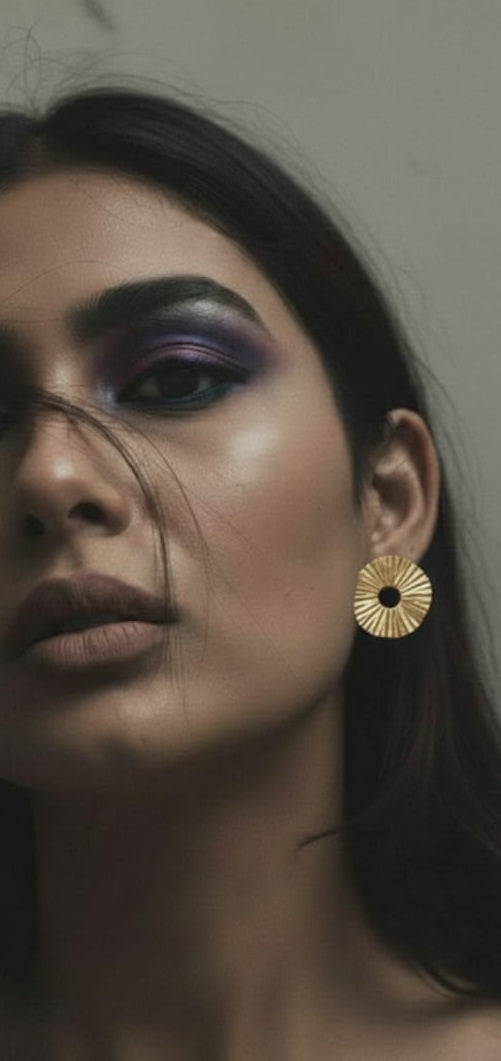 Ray statement earrings