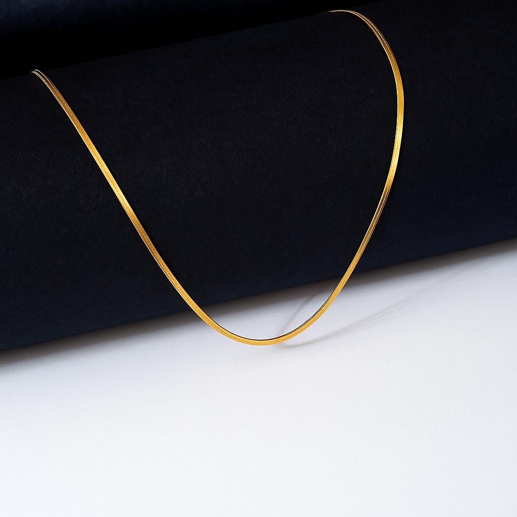 Elegant Sleek Flat Chain