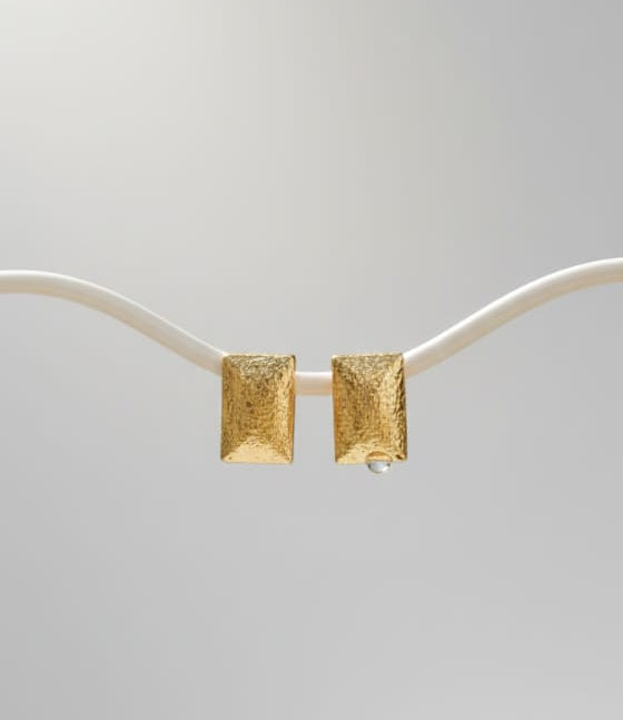 Block statement earrings