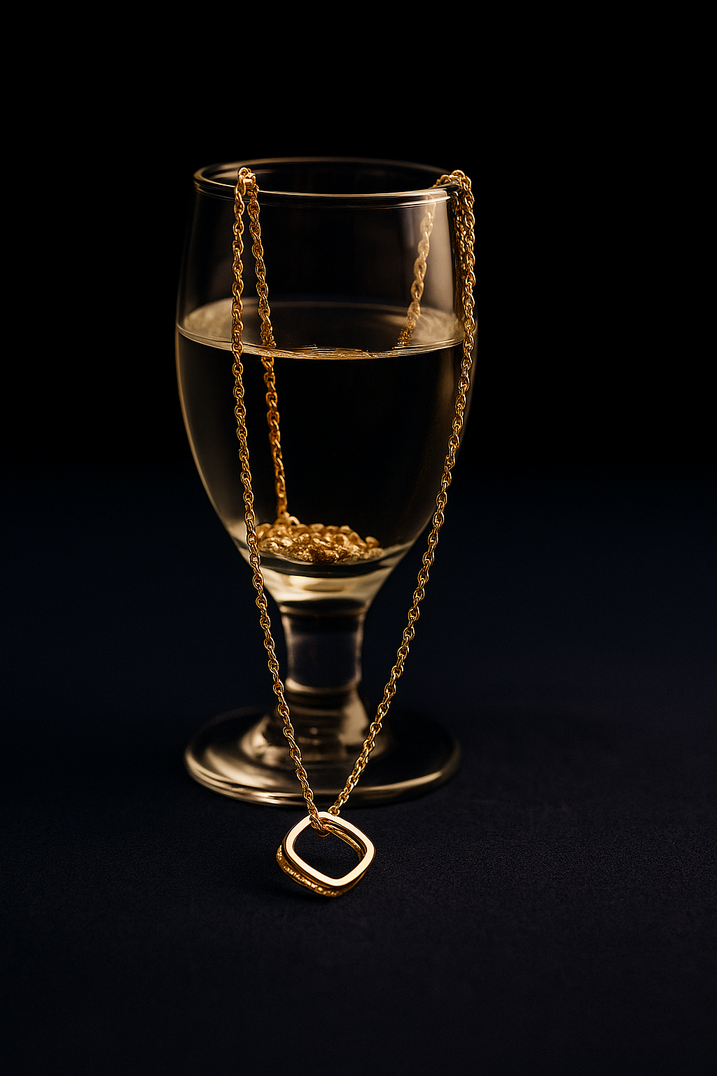 Minimal Grace Open Frame Pendant